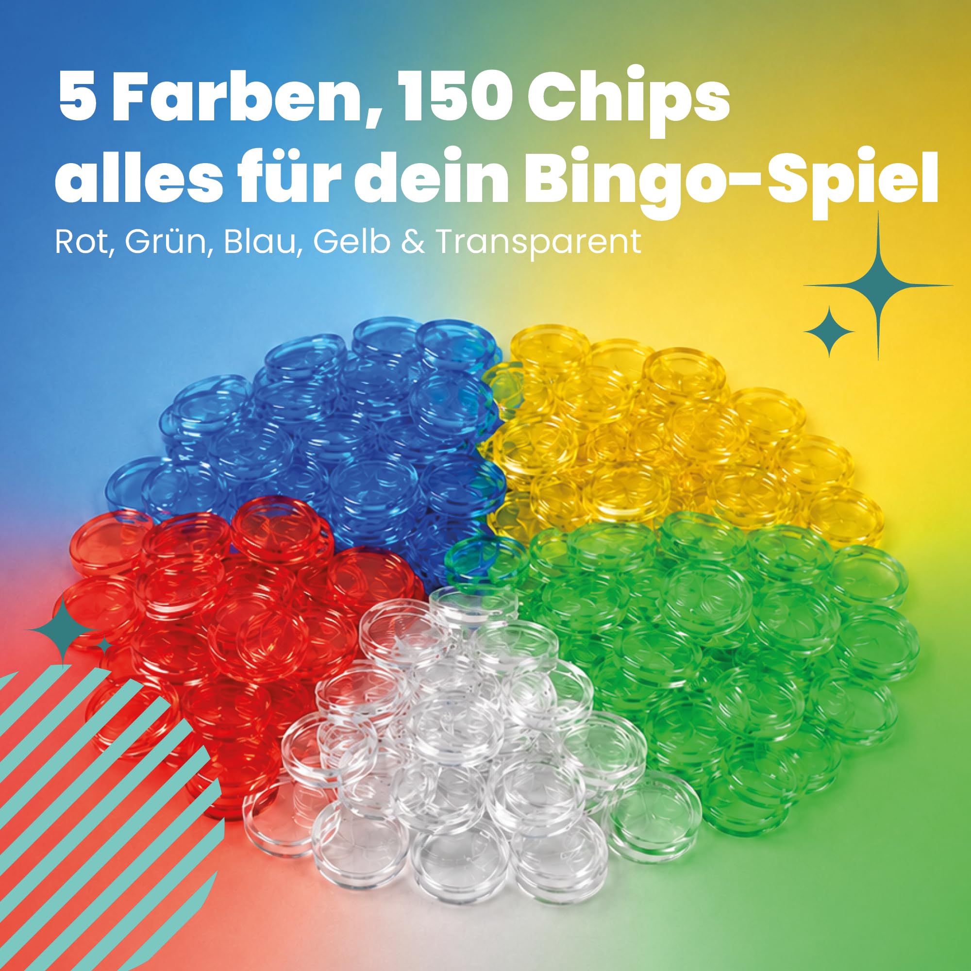 Kyto Bingo Spiel Metalltrommel 18 Bingotickets 75 Bingo Kugeln 150 Chips Spielbrett schwarz Erwachsene Kinder Basic (2026)