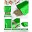 FireKylin 100 Pack Smell Proof Bags 7.9 x 11.8, Resealable Bags with Matte Window, Foil Pouch Stand Up Sealable Bags for PackagingGreen