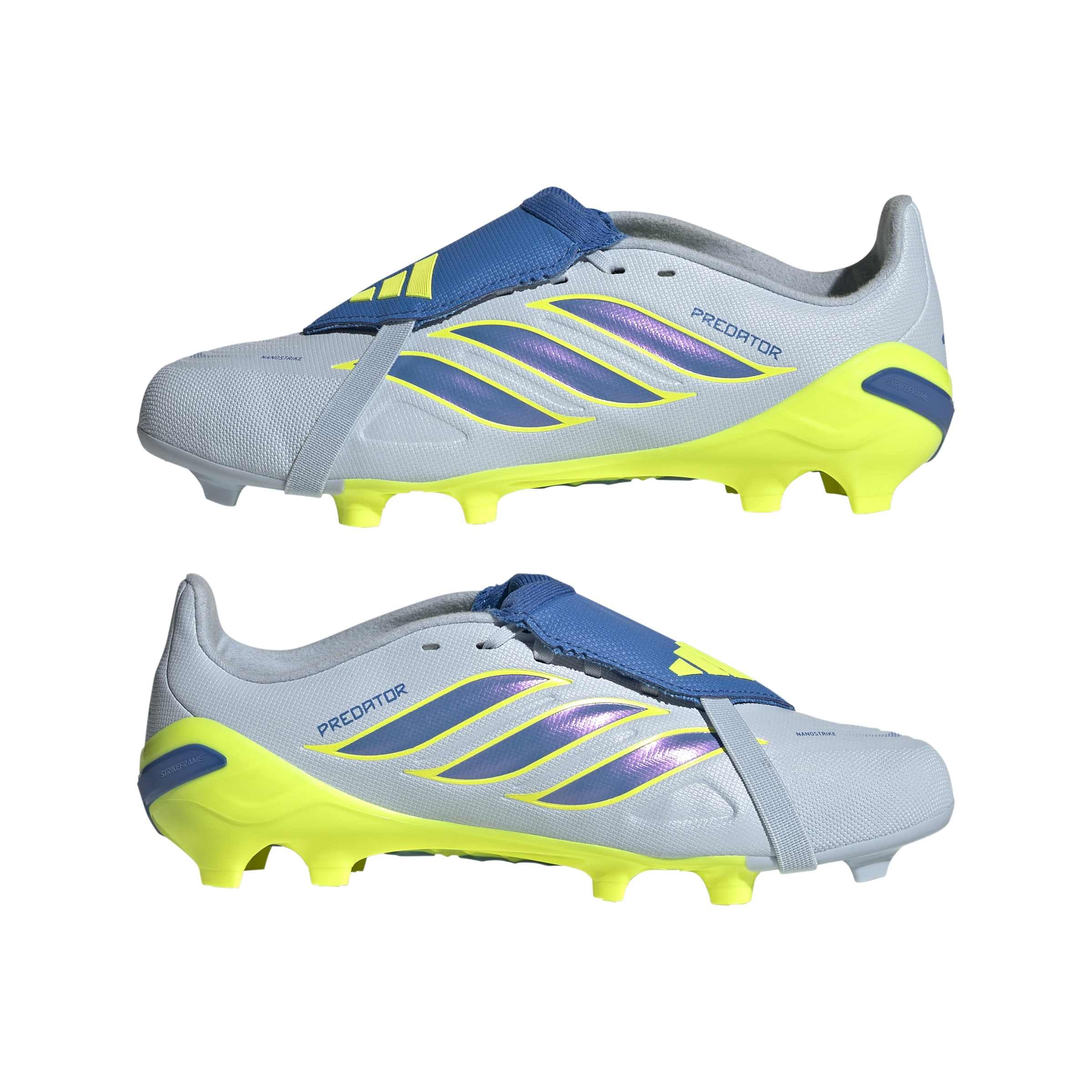 adidas Unisex Kids' Bota de fútbol con lengüeta Plegable Predator League césped Natural seco