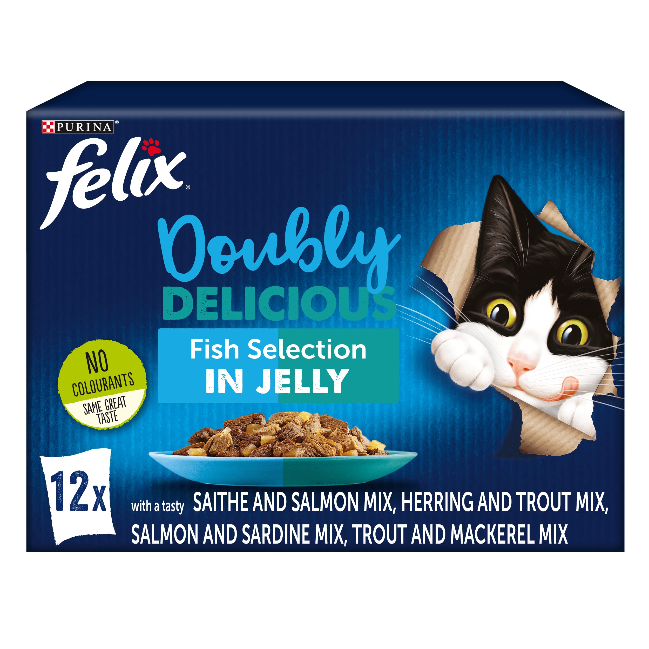 Delicious Fish Jelly by Our Pet Village 12 x 100g