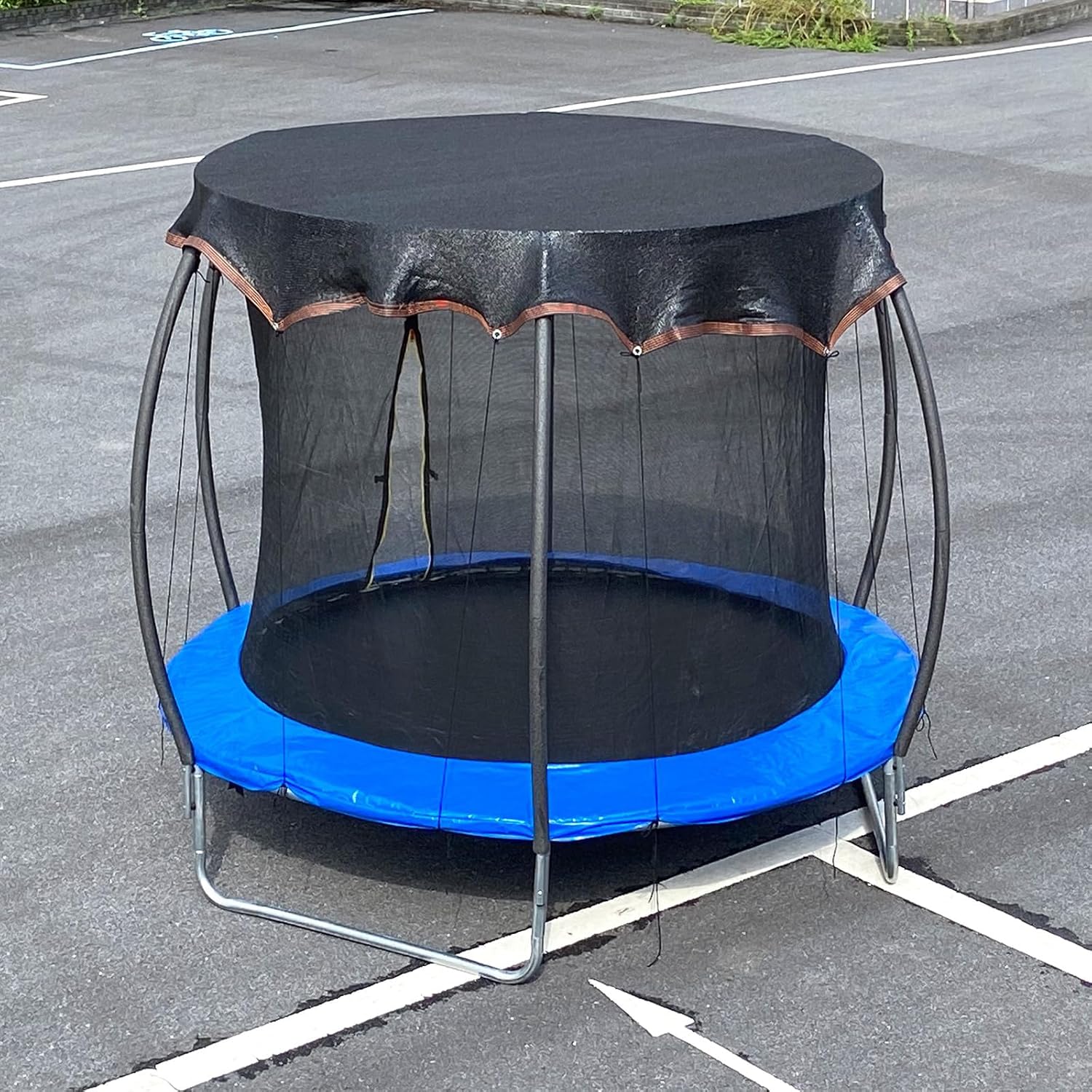 Round Trampoline Protective Cover Using PP for Sun Shade Guard Weather Resistance Outdoor Applications Outdoor Cover