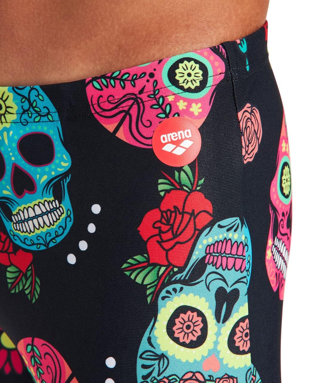 Arena B Crazy Skulls Carnival Jr Jammer Maillot de Bain Jammer Garçon (Lot de 1)