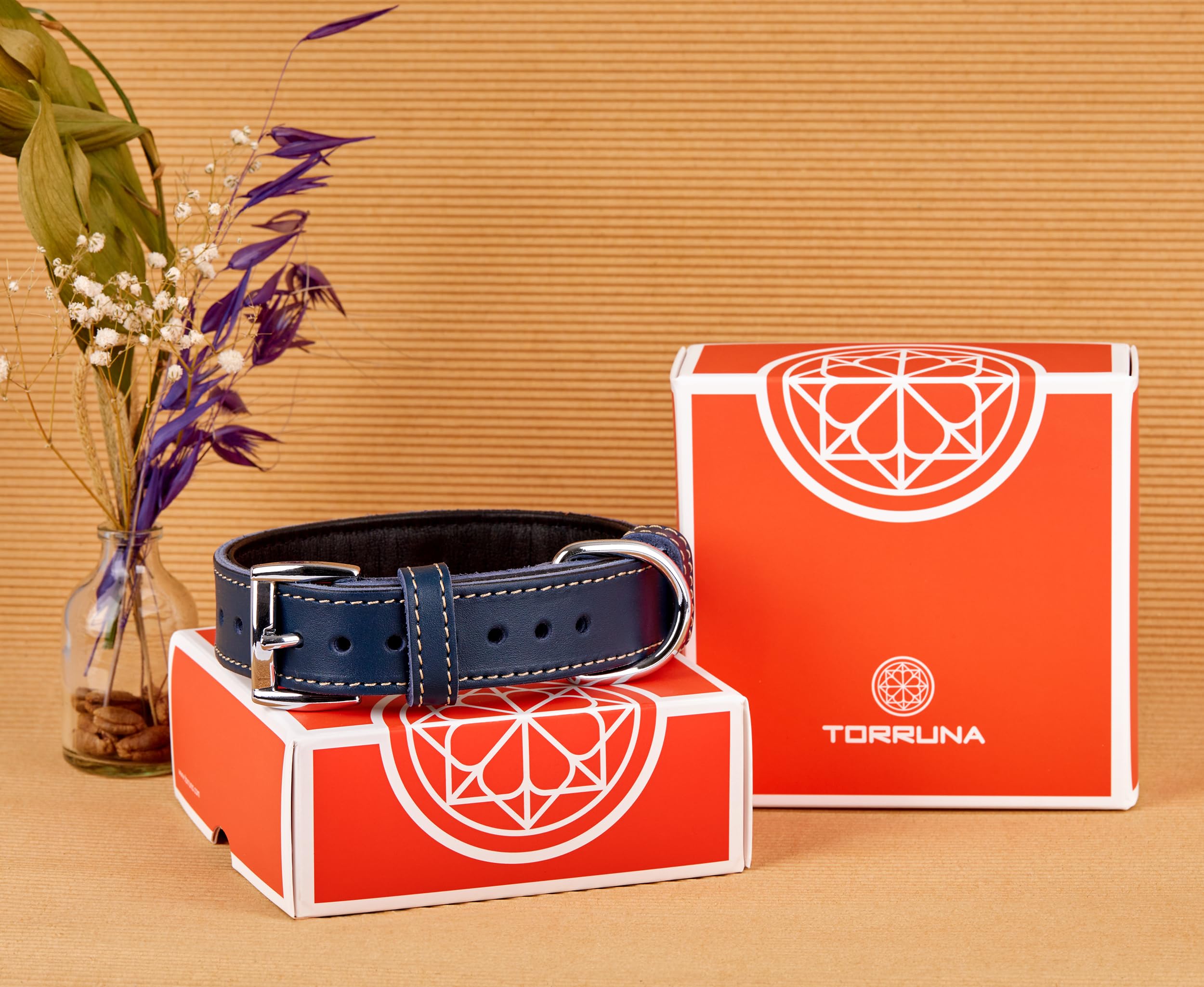 Collar de perro de cuero suave, collares para perros pequeños, medianos y grandes, collares duraderos y resistentes