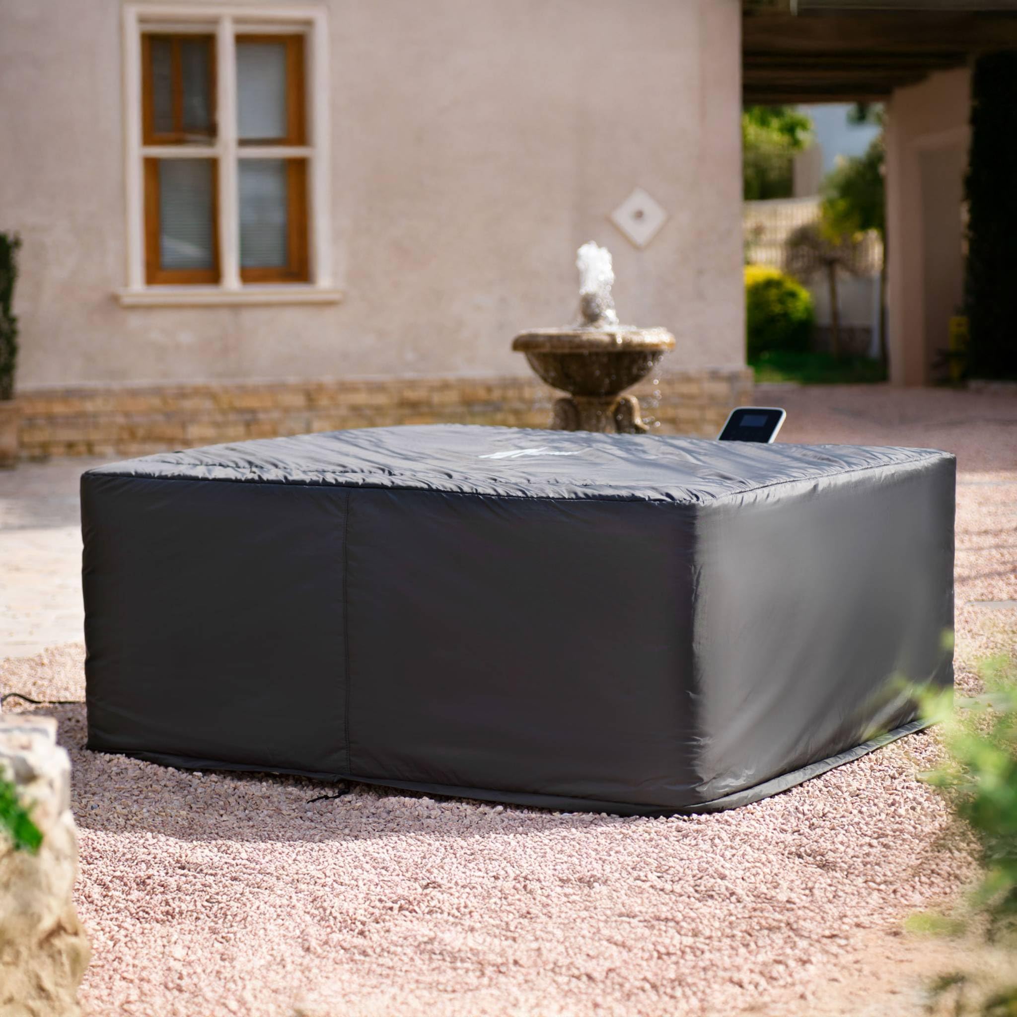 sweeek - Housse de protection thermique pour SPA OSLO 6 places Ø 166 x 70cm