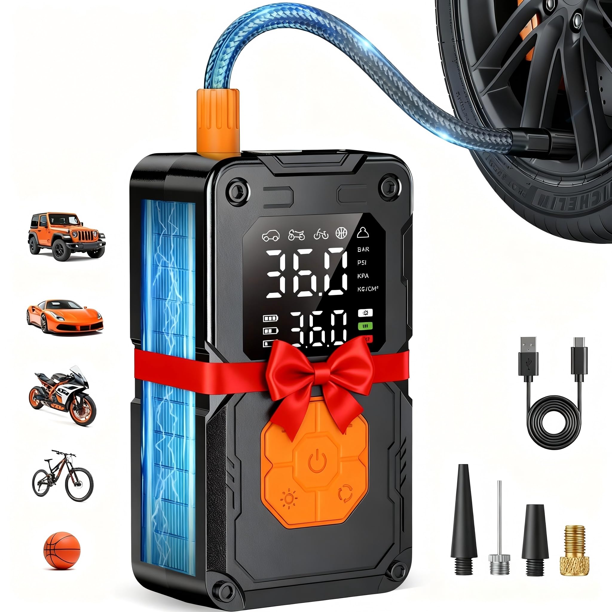 Hajomel Portable Tire Inflator