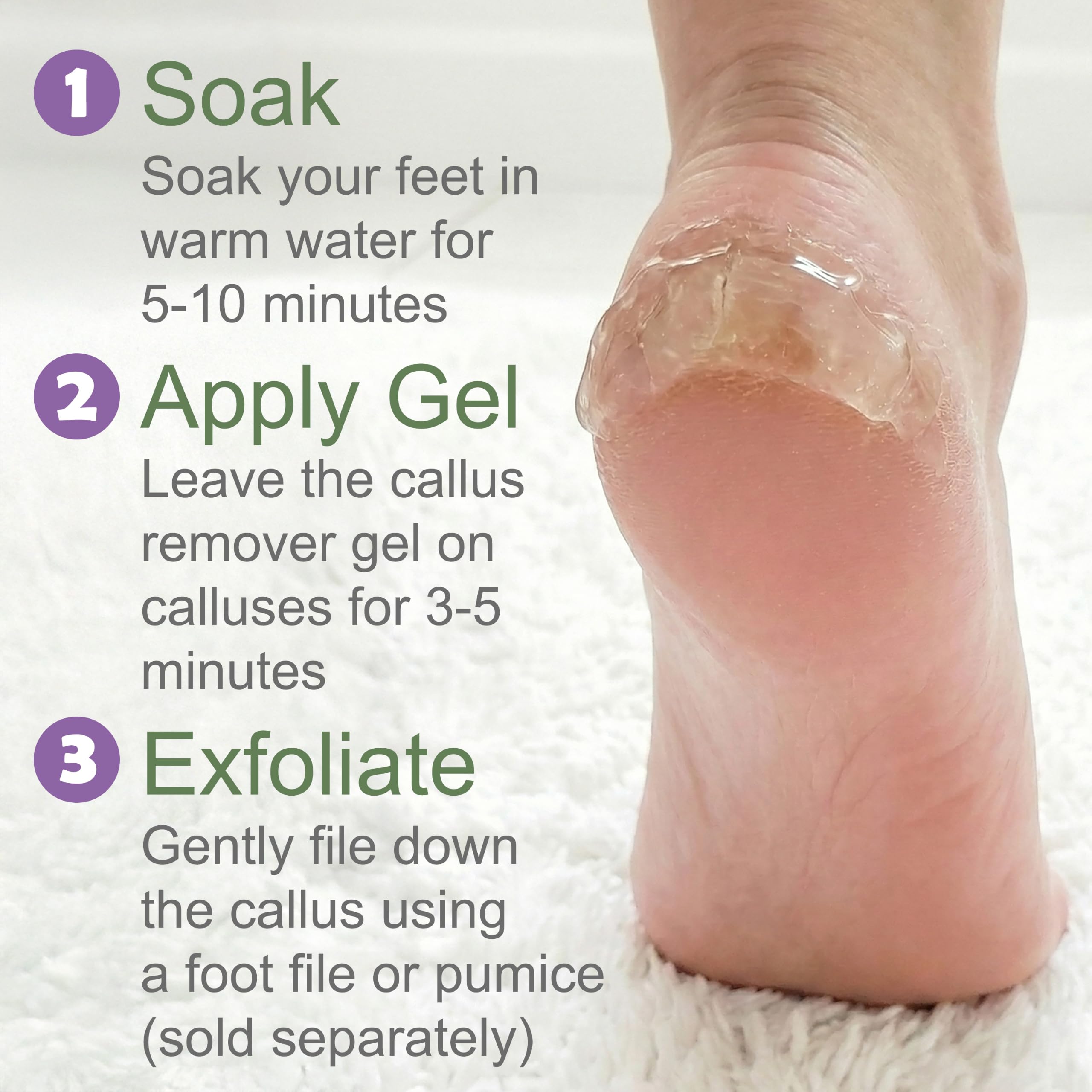 Callus Remover for Smooth Feet -6 Callus Remover for Smooth Feet -6