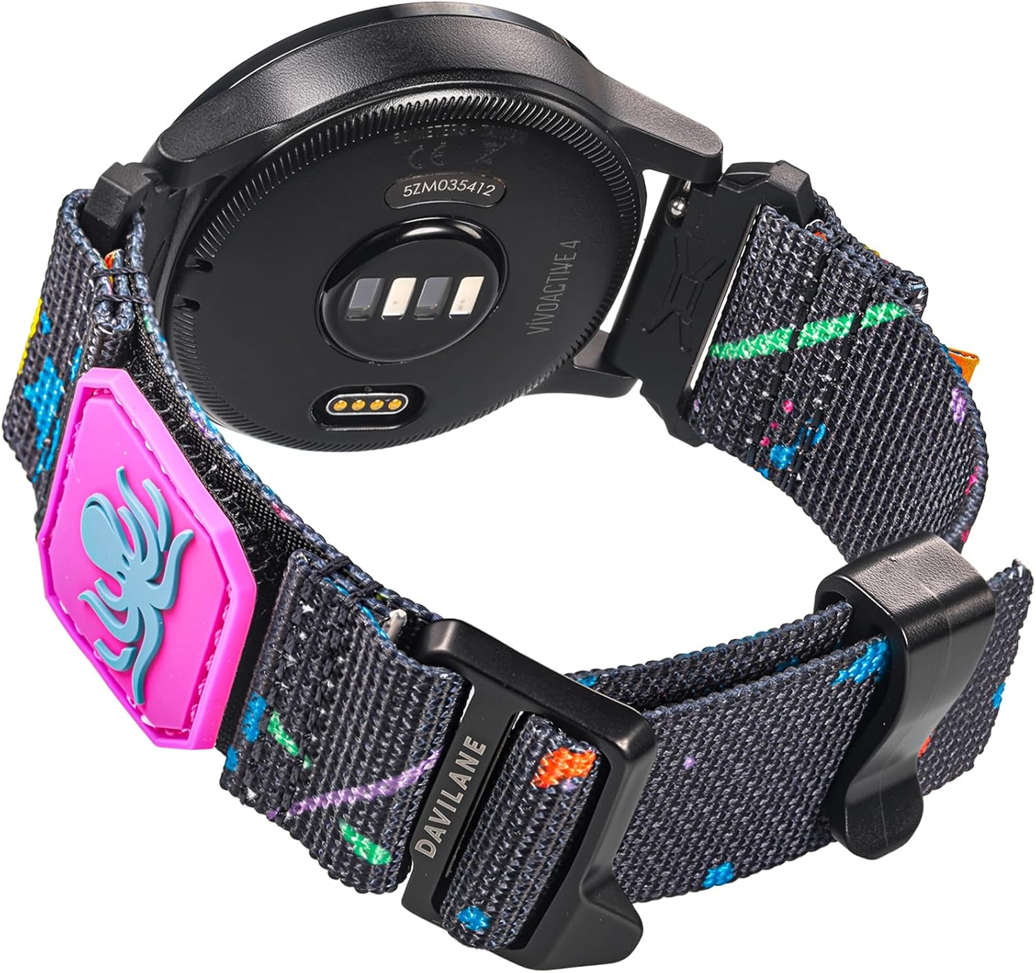 22mm Quick Release Nylon Watch Band Compatible with Amazfit Balance,Vivoactive 4, Carbinox Blaze Round/Blaze S/X-Ranger/Vortex/Vesta/Blaze Square, 9 Peak/9 Peak Pro/5 Peak/Race for Outdoor & Camping