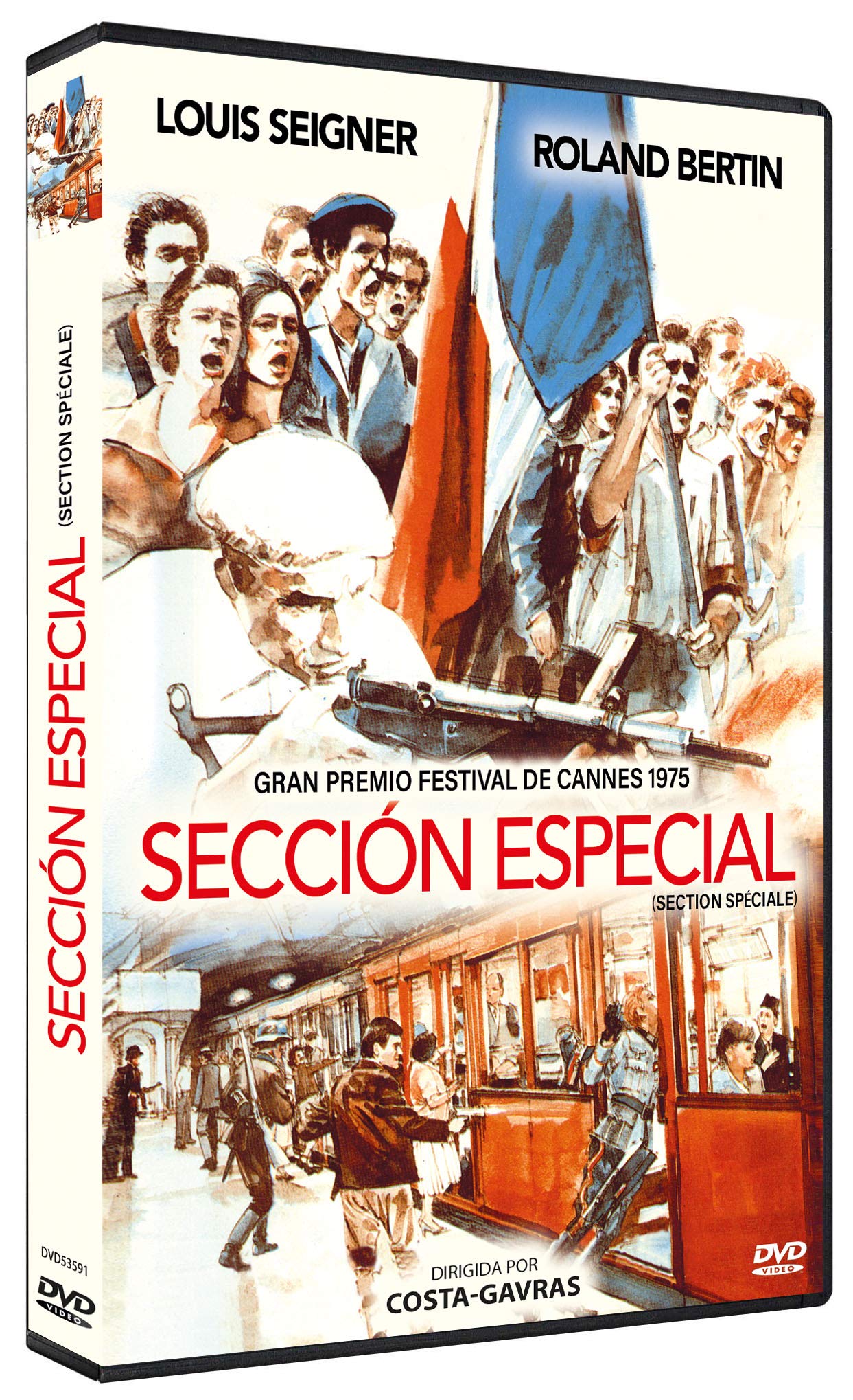Sección Especial 1975 DVD Section spéciale [Import]: Amazon.fr: Louis  Seigner, Roland Bertin, Michael Lonsdale, Ivo Garrani, François Maistre,  Jacques Spiesser, Jacques Perrin, Henri Serre, Costa-Gavras: DVD et Blu-ray