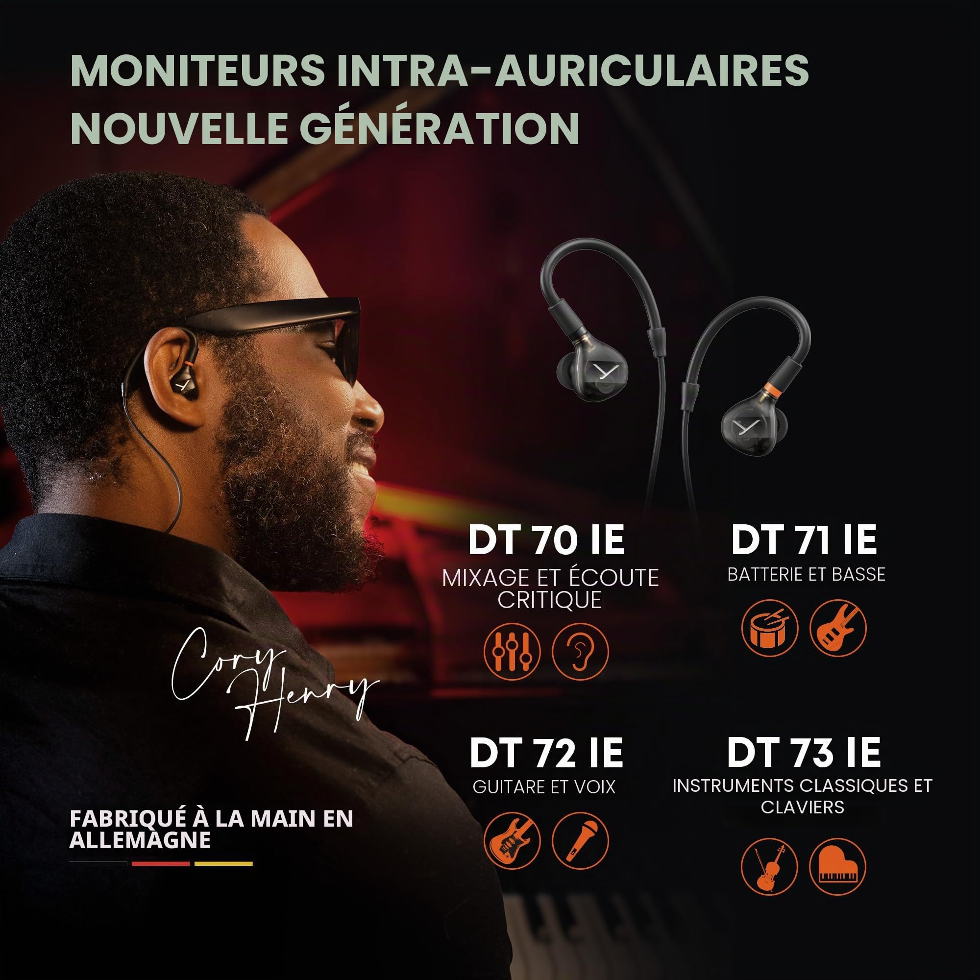 beyerdynamic DT 73 IE Instruments Classiques & Claviers