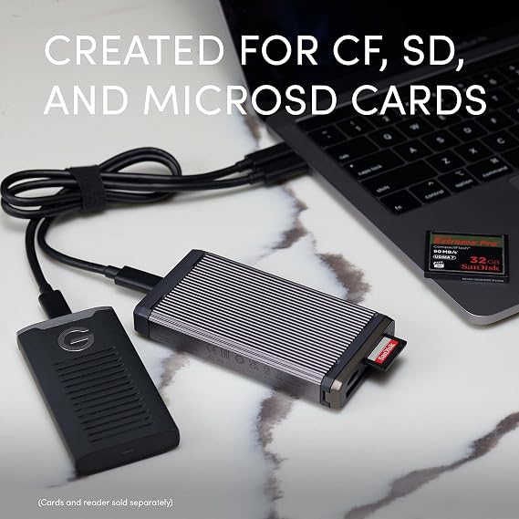 SanDisk Professional PRO-READER Multi-Card with super-fast media transfers