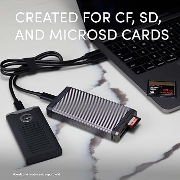 SanDisk Professional PRO-READER Multi-Card with super-fast media transfers