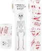 Halloween Decorations Halloween Toilet Paper - 2 Rolls - Halloween Party Decorations for Adults Halloween Party Supplies Party Favor Party Décor