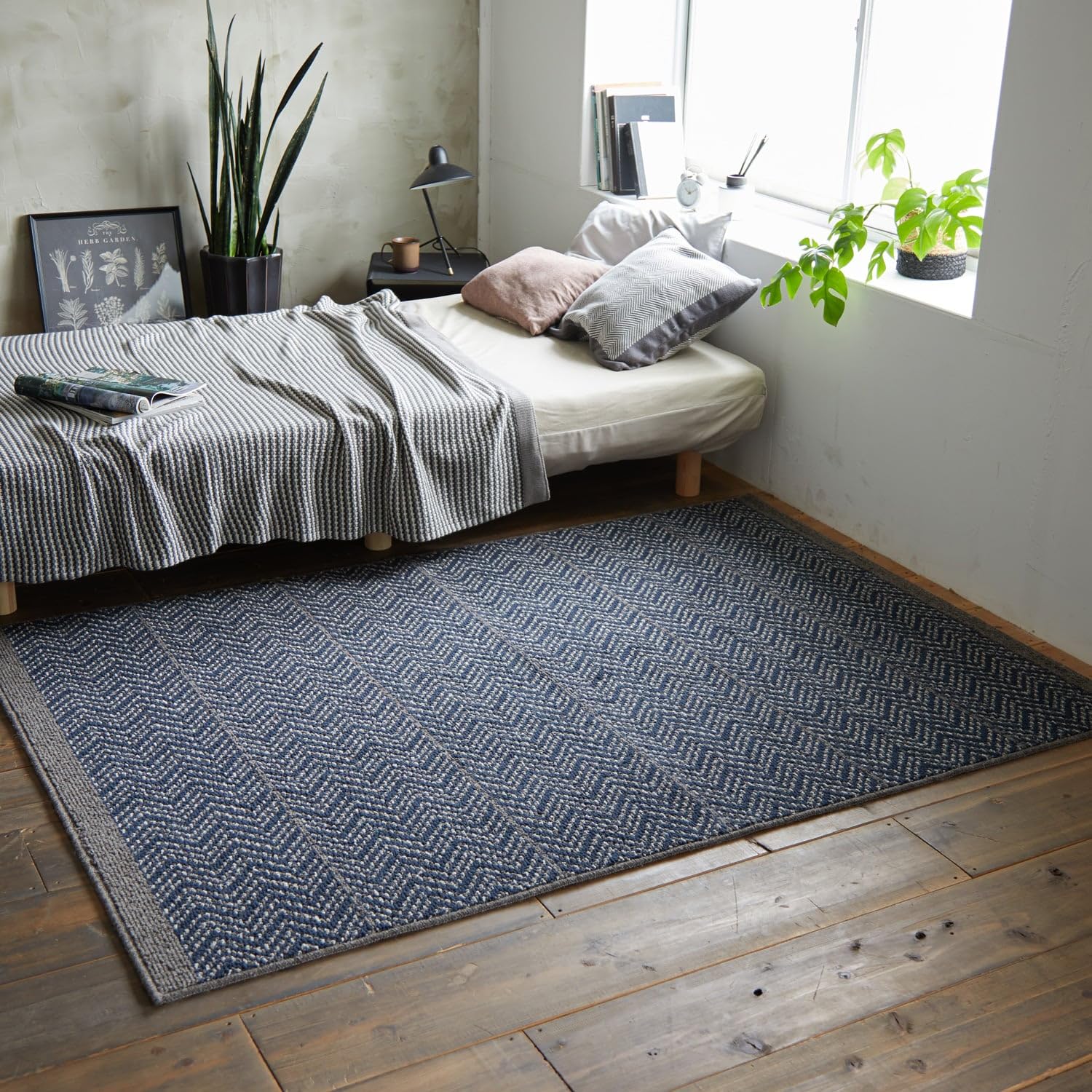 Amazon | スミノエ HOME ラグマット ウール100ラグ Zipscot ジップ