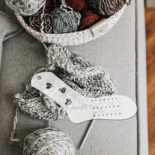 Miniatura 3 de EXCEART Bloqueadores de calcetines, 2 unidades, modelo de calcetines de acrílico, estiradores de forma de calcetín de punto, plantilla de calcetines