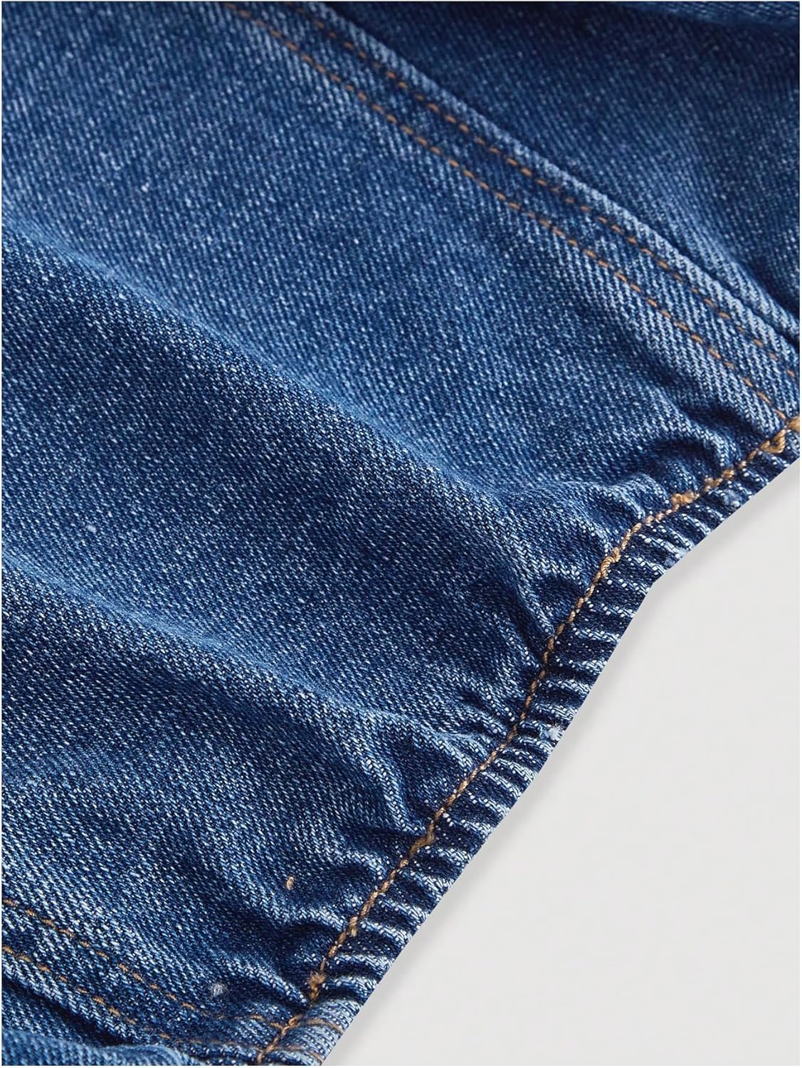 MakeMeChic Women's Halter Denim Top Summer Wrap Asymmetrical Backless Fitted Y2K Crop Tops - Image 3