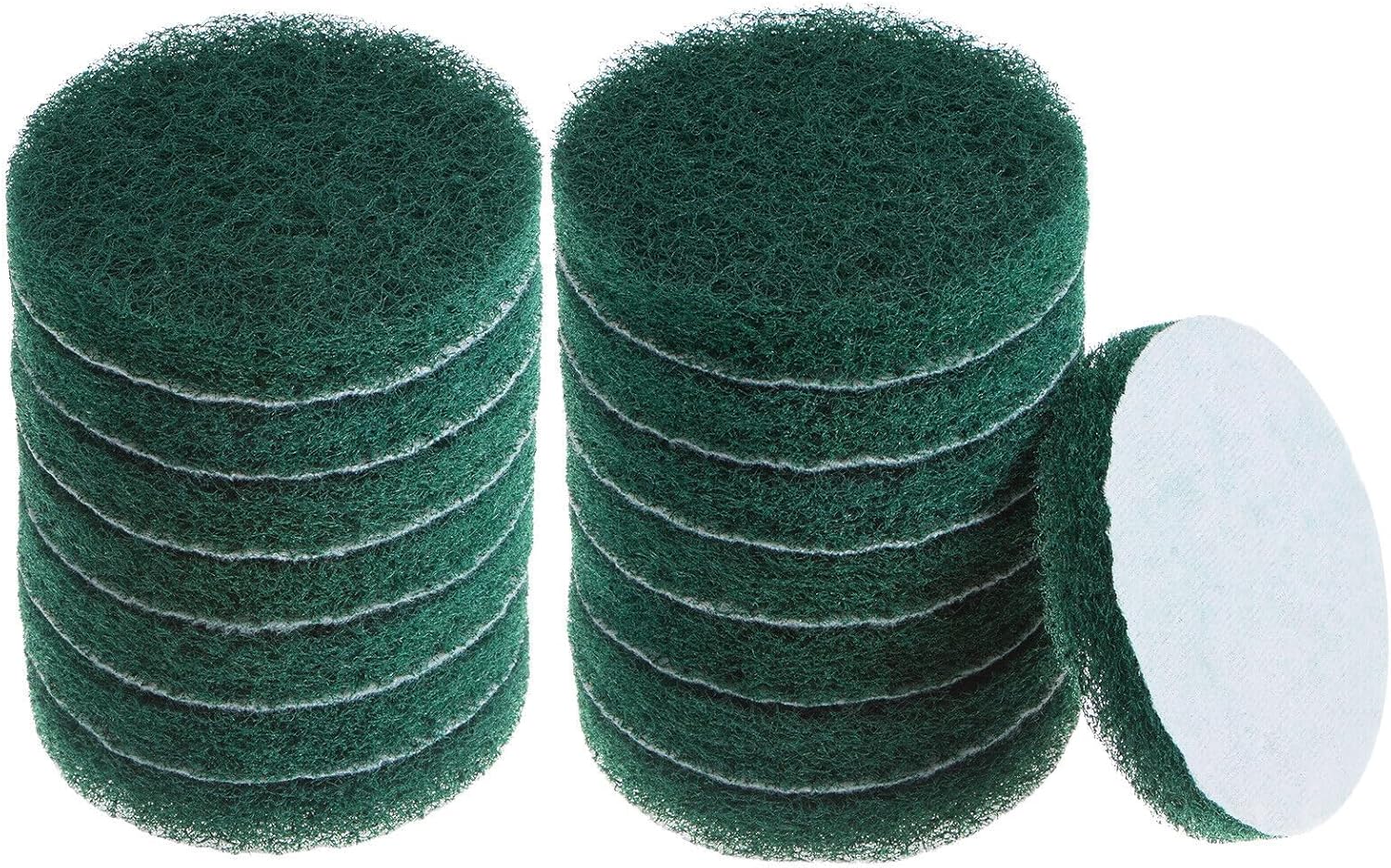 Toolparts And Accessories 15pcs Drill Power Brush 4 Inch Tile Srcrubber Scouring Pads 180-240 Grit (#CN#130824-05453)