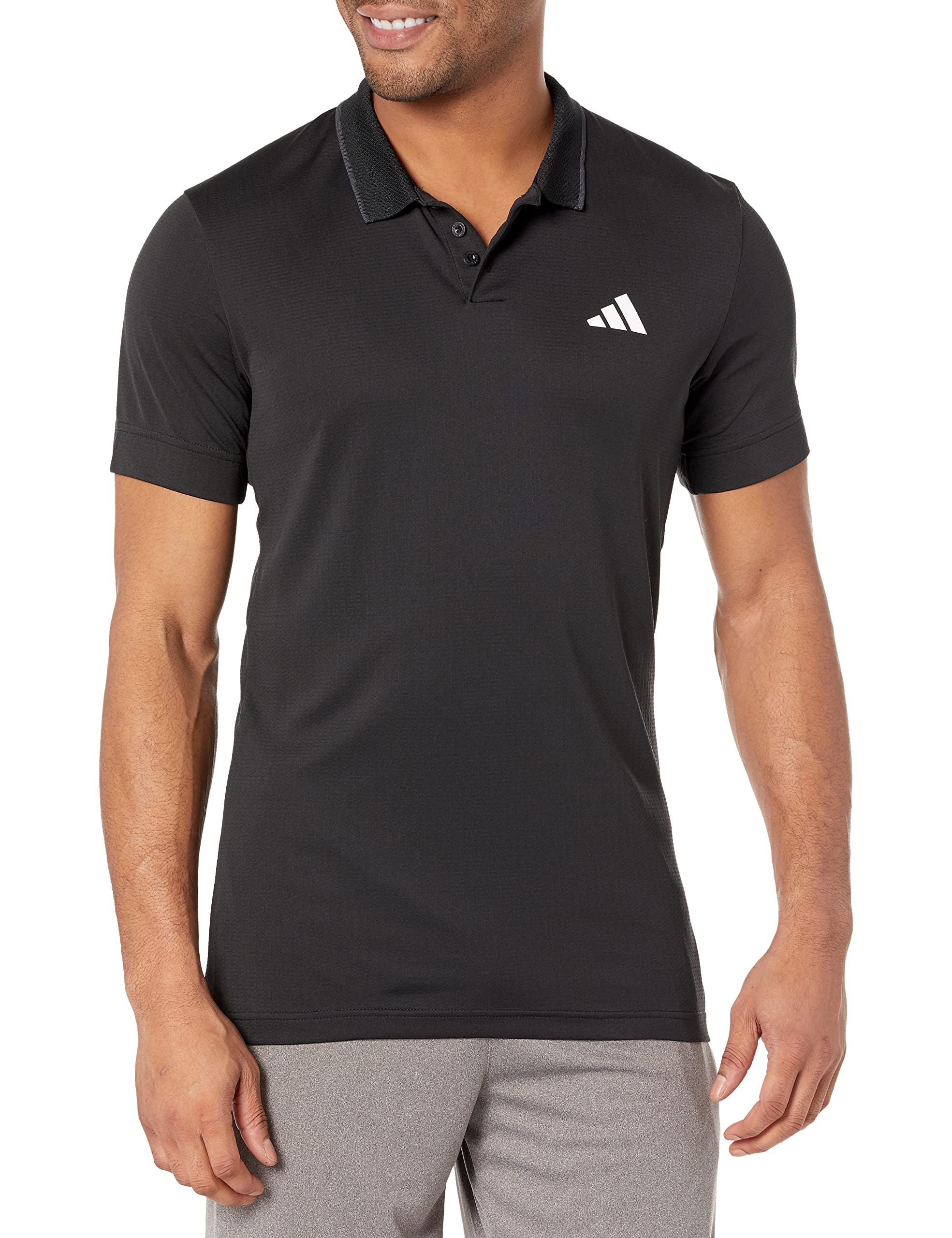adidasMen's Tennis Freelift Polo Shirt