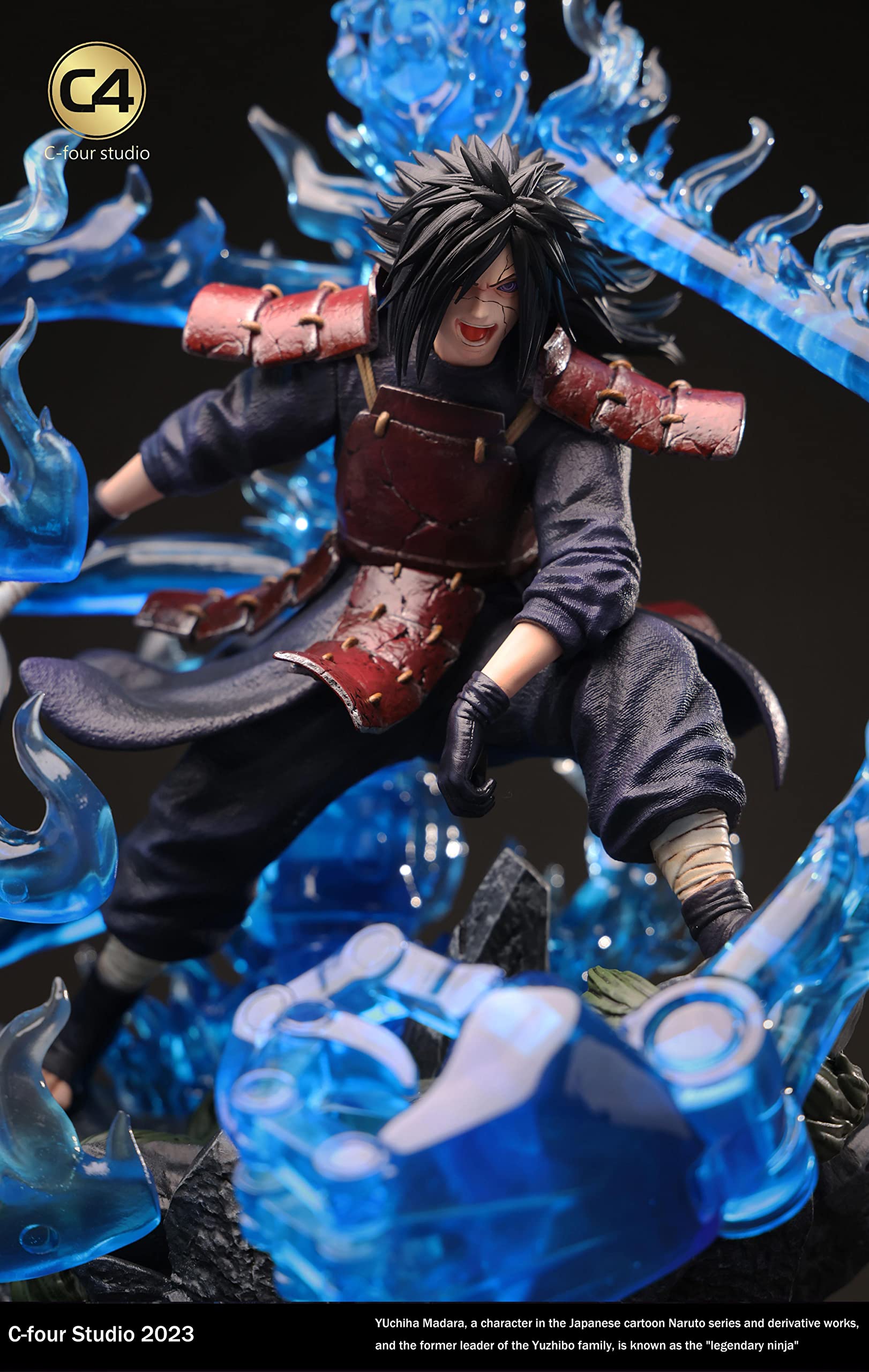 NARUTO ナルト うちはマダラ 1⁄5ガレージキット ガレキ スタチュー①⑨