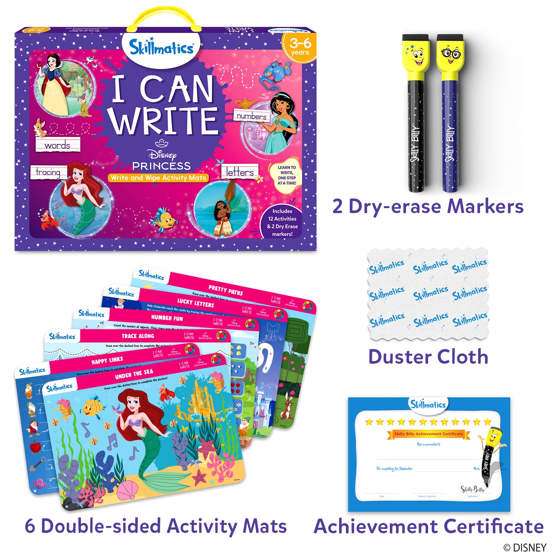 Disney learning Pre1 〜2 マイヤペン対応版 Amazon.com: Skillmatics I Can Write Disney Princess - Reusable