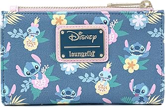 Loungefly Disney Stitch and Scrump Floral Bi-Fold Wallet
