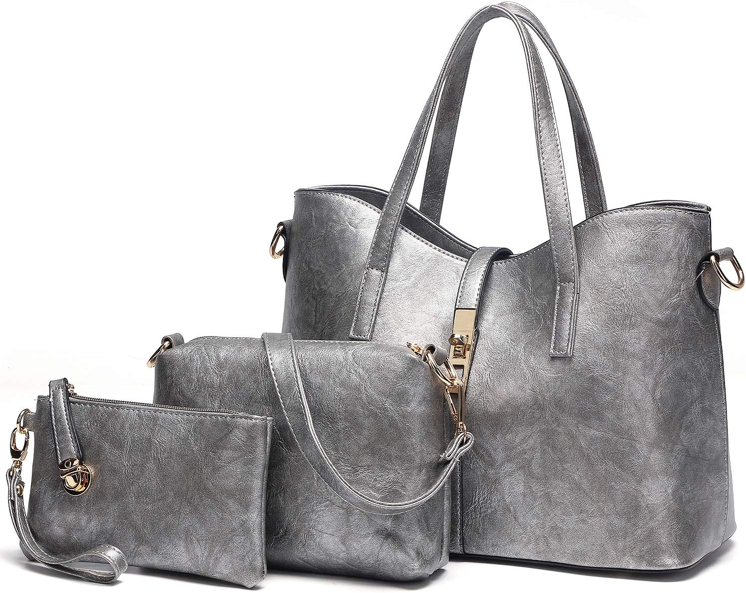 YNIQUE Satchel Purses and Handbags for Women Shoulder Tote Bags Wallets