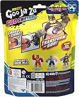 Vista 7 de Heroes of Goo Jit Zu Goo Shifters DC Super Hero Figura de acción elástica Night Power Batman. Increíblemente elástica DC 4.2 pulgadas figura