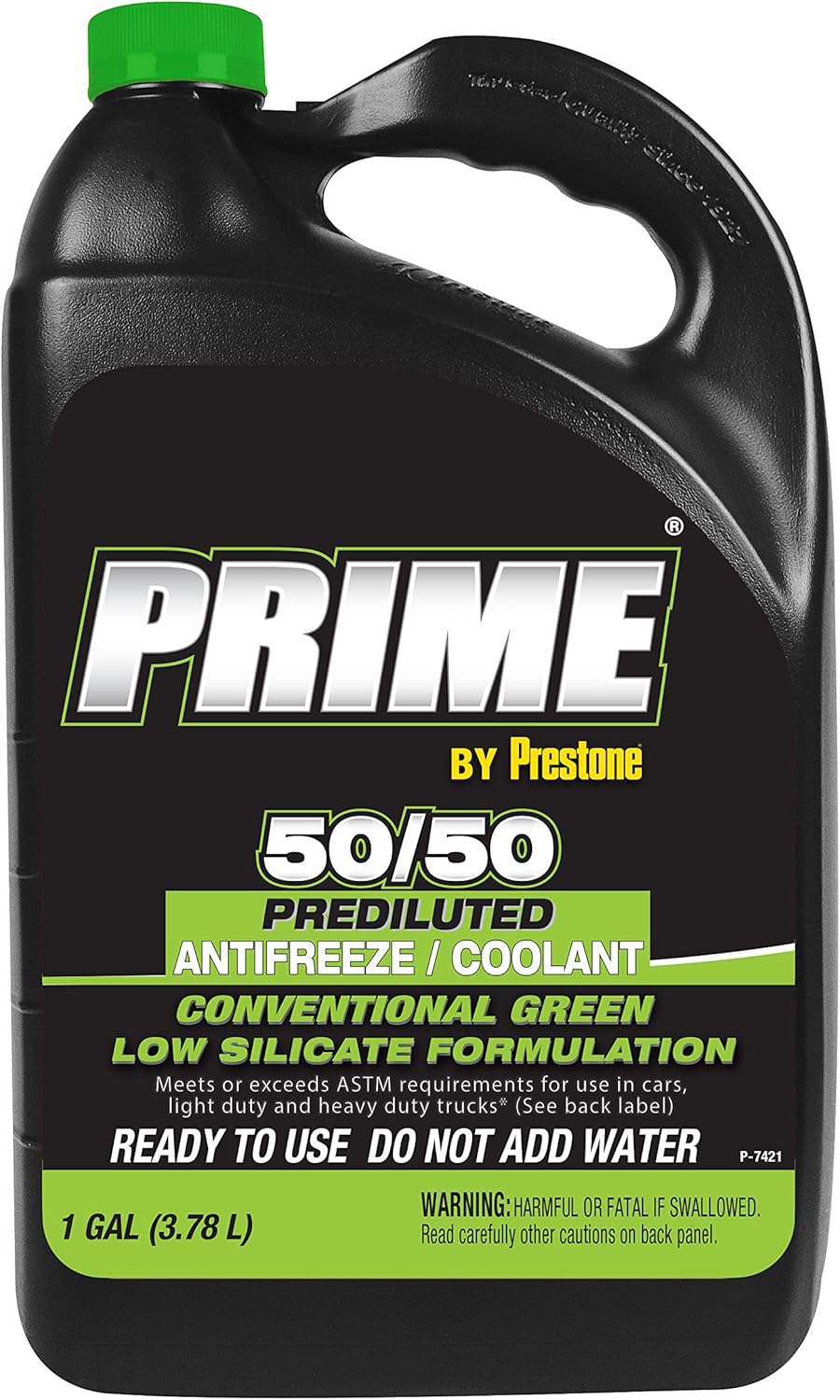 Prestone AF3300 Prime Green Silicate 50/50 Antifreeze 1 Gallon, Antifreezes & Coolants
