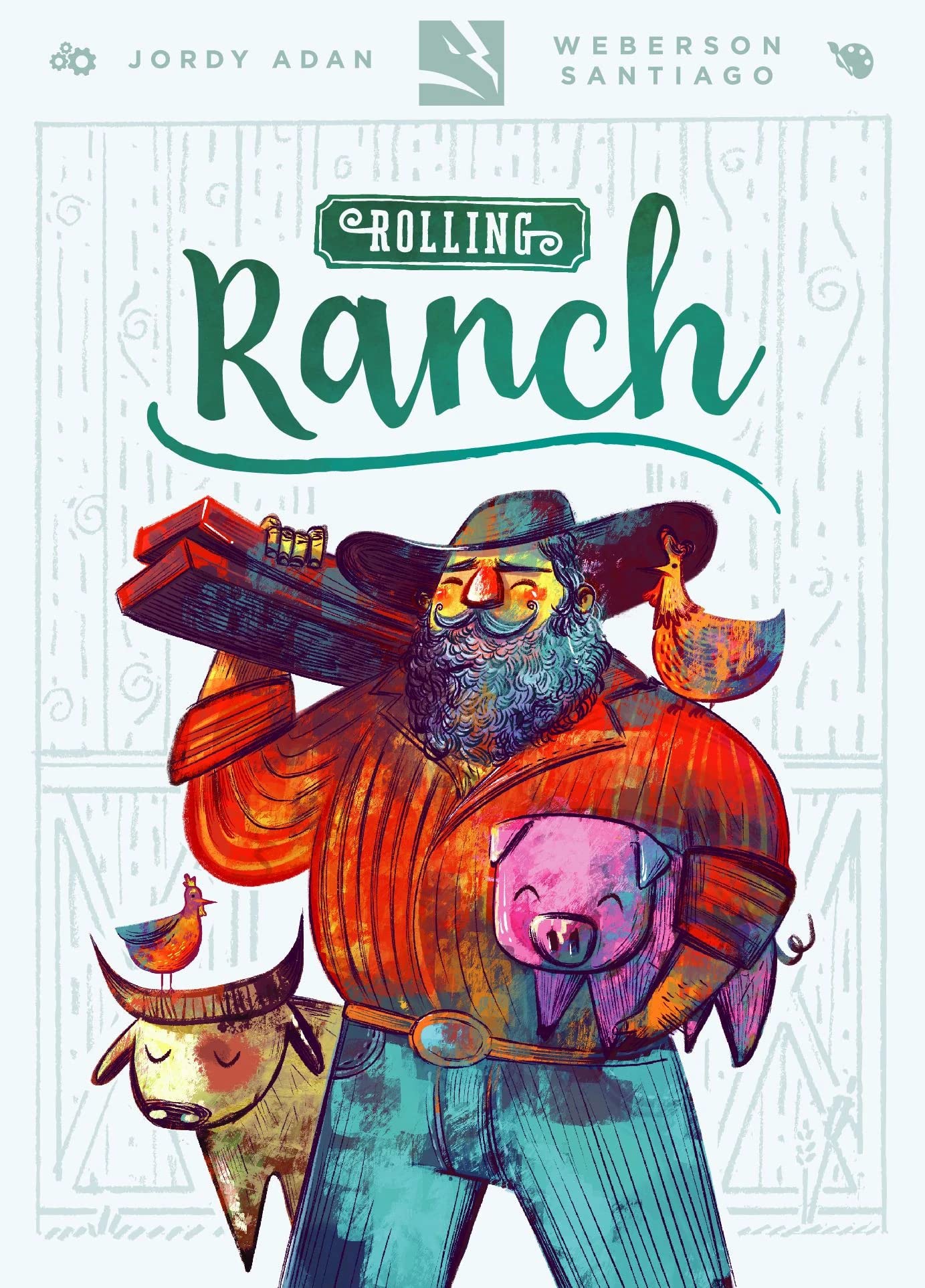 Lucky Duck Games Rolling Ranch