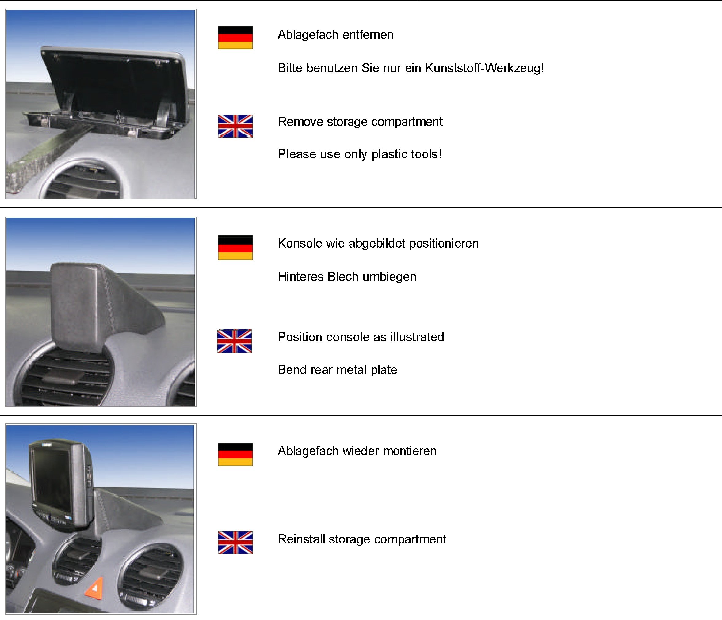 KUDA 010035 Supporto in Pelle, Compatibile con DAF LF (EURO6) dal 2014