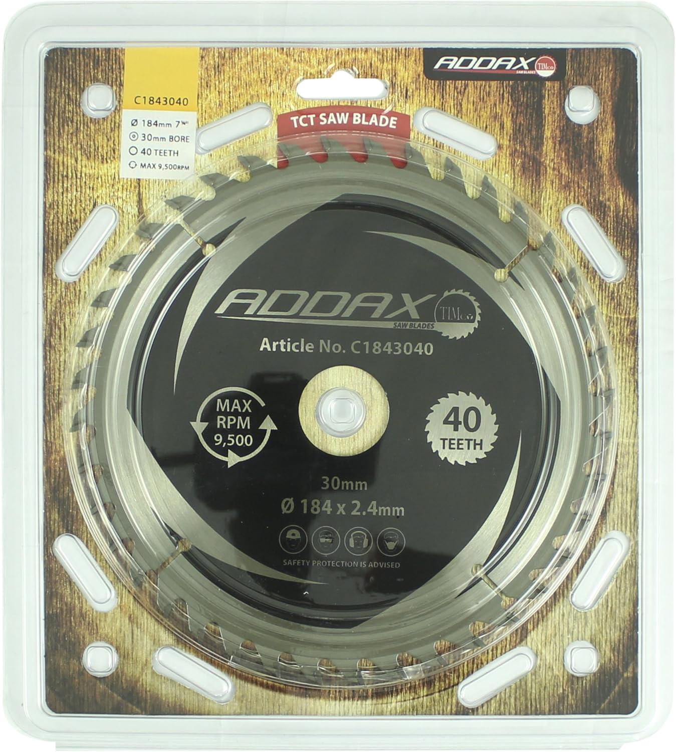 TIMCO C1843040 TCT Circular Saw Blade 184mm - 1 pc