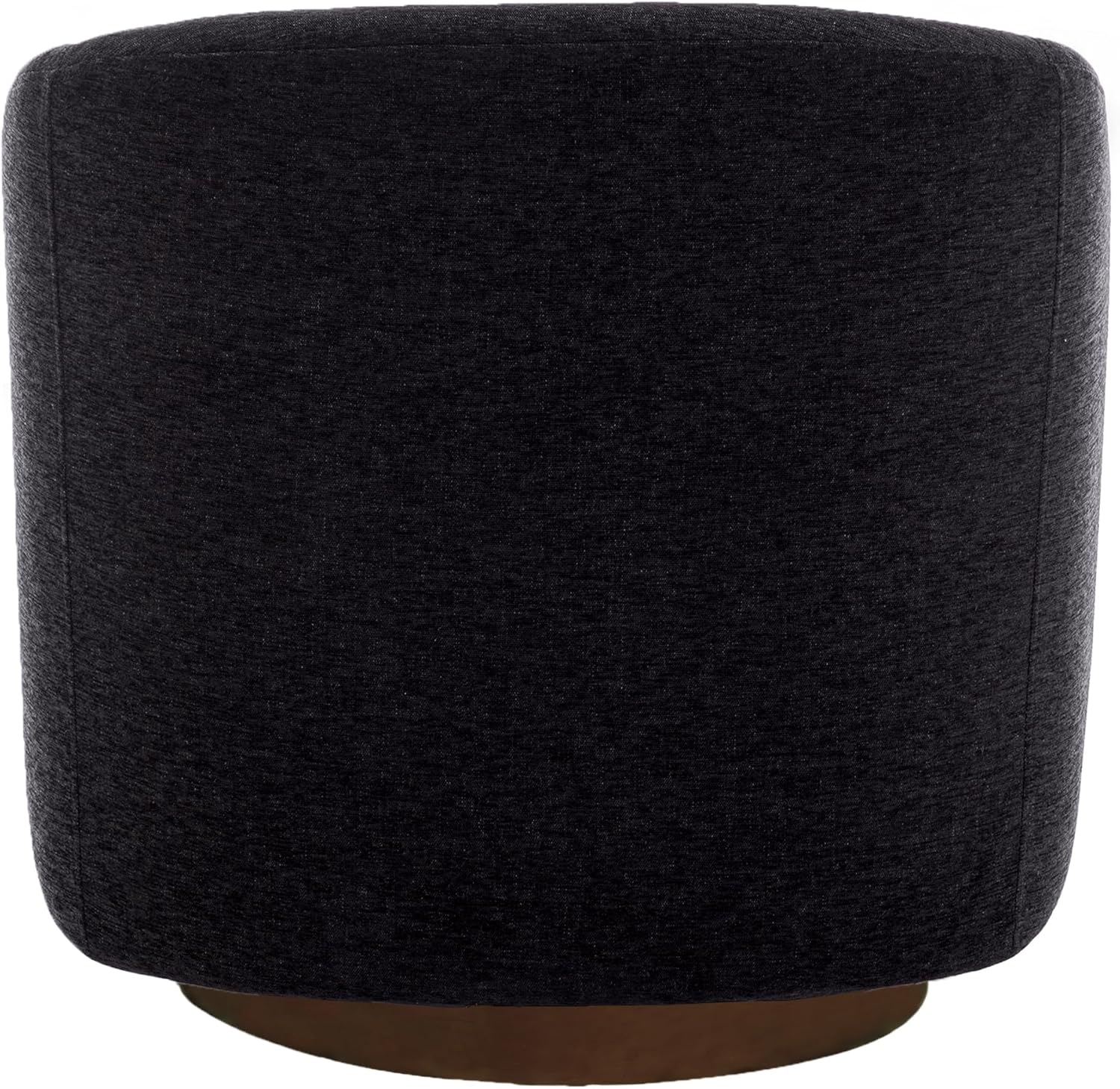 MINCETA Accent Chair,Modern Swivel Chairs for Living Room and Bedroom Reading with Wood Base,Performance Fabric in Charcoal Gray