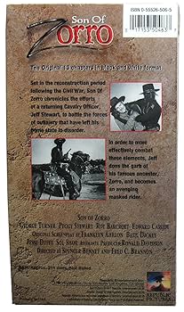 Amazon.com: Son of Zorro [VHS] : George Turner, Peggy