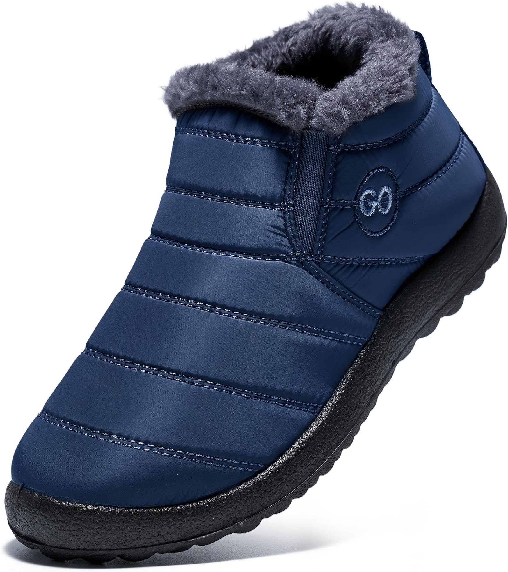 Womens Winter Snow Boots Warm Fur Lined Waterproof Slip On Ankle Booties