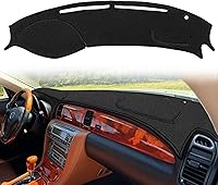 Vista 9 de Funda para salpicadero Fcovergurus de ajuste personalizado para Lexus ES300 ES330, protector de alfombrilla para salpicadero F116 (Beige)