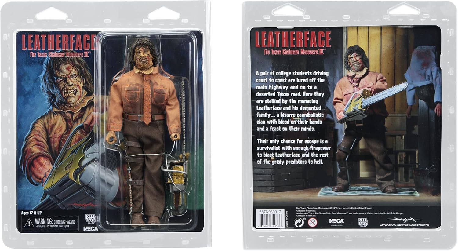 NECA Texas Chainsaw Massacre 3 8" Clothed Action Figure