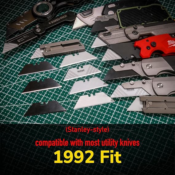 1992 Ceramic Utility Blade Razor Sharp Replacement Blades for Utility Knife C-Line
