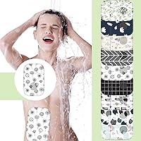 Vista 4 de Weewooday 9 fundas para bolsas de ostomía, impermeables, para ducha, bolsas de colostomía ligeras, reutilizables, lavables, con apertura ajustable