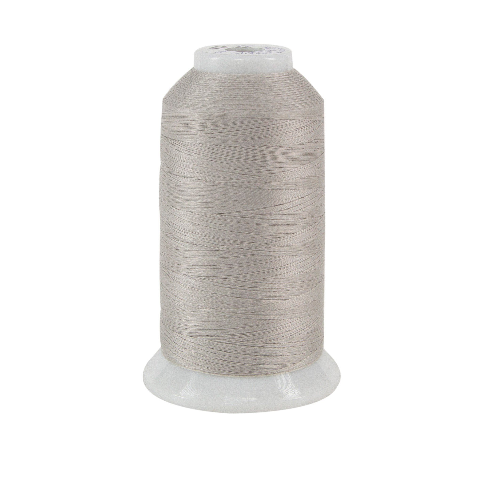 Superior Threads So Fine 3 Katlı 50 Ağırlık Polyester Dikiş İpliği Koni - 3280 Metre (# 504 Gümüş Ekran)