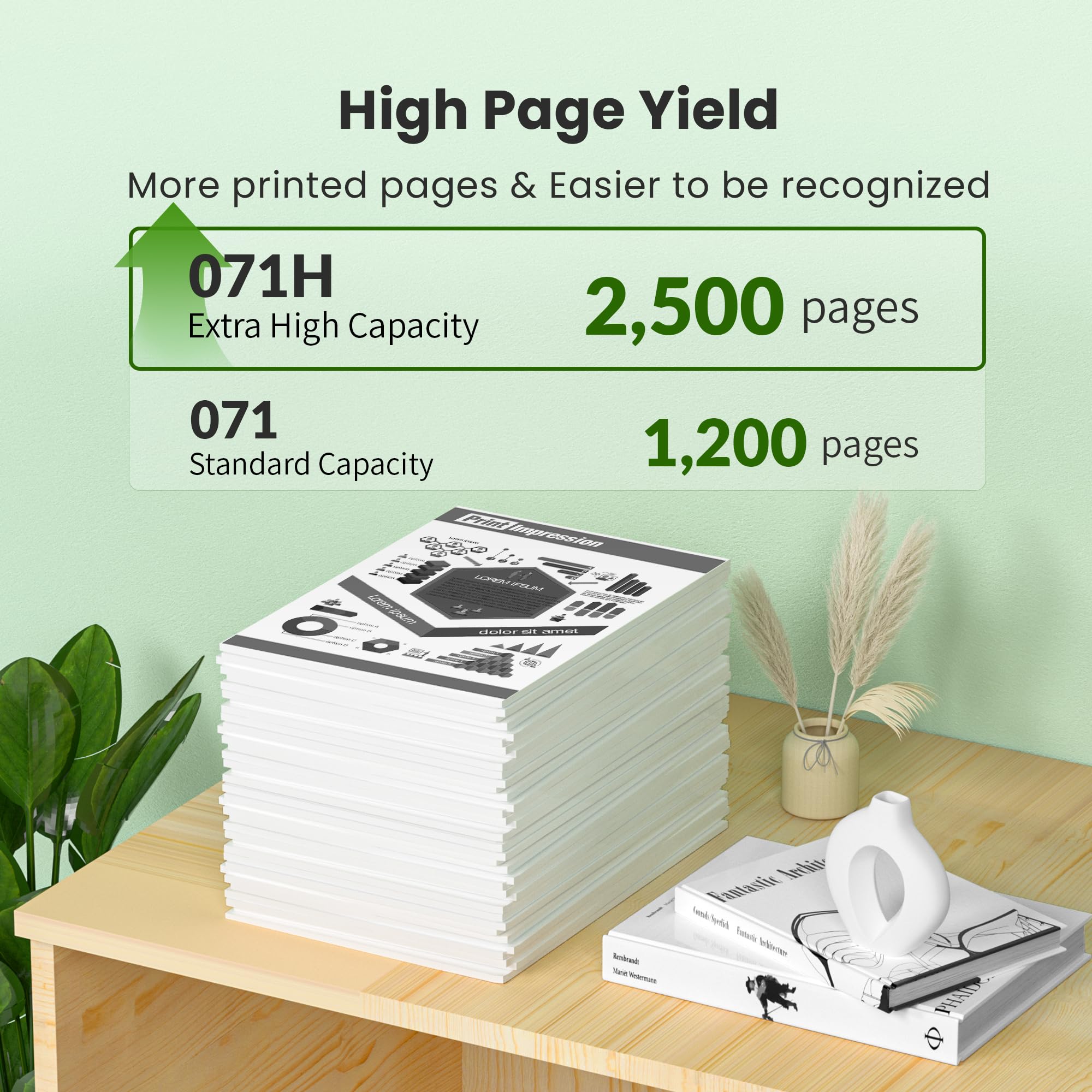 Amazon.com: 071H CRG071H High Capacity Toner Cartridge