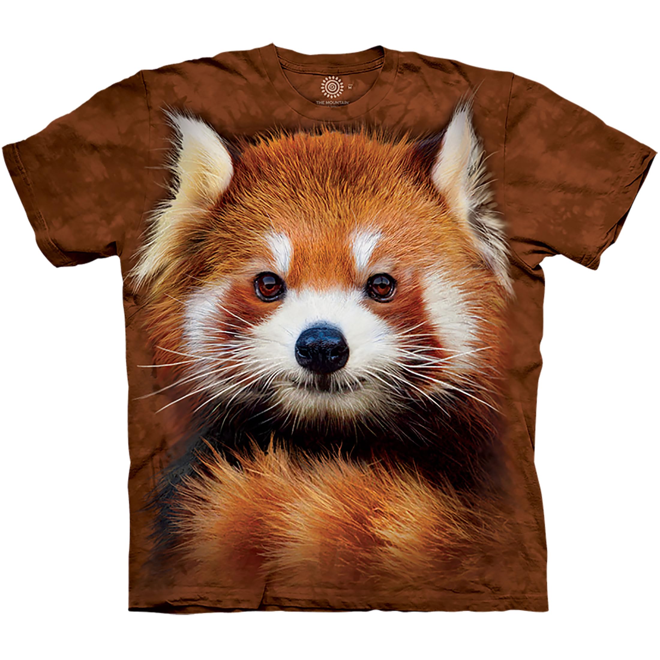 The Mountain Herren Roter Panda Porträt T-Shirt