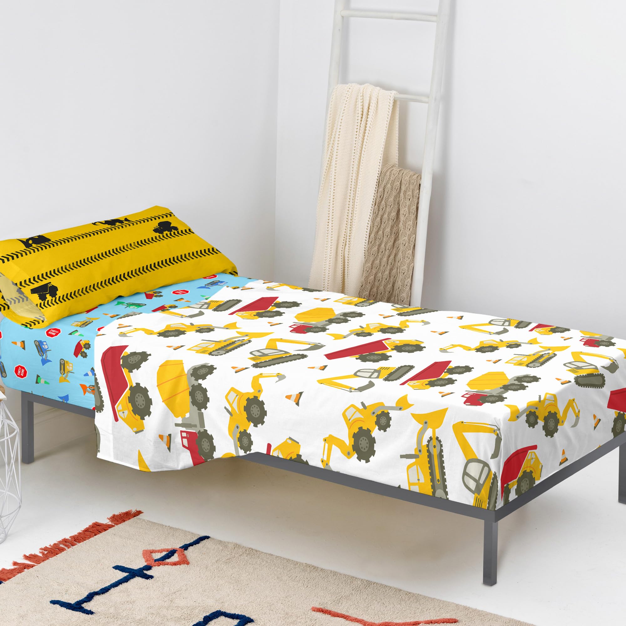 Machinery Juego de sábanas 2 piezas 160x270 cm (Cama 80/90)