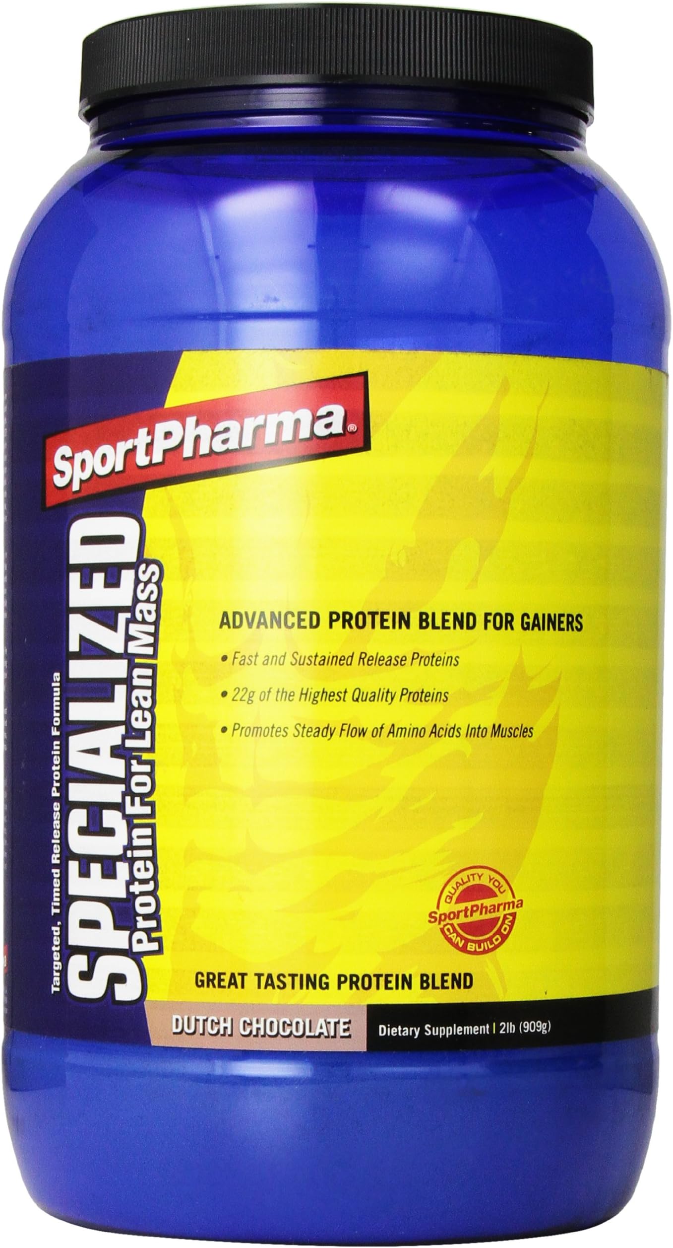 Specialized Protein for Lean Mass, Dutch Chocolate, 2-Pound