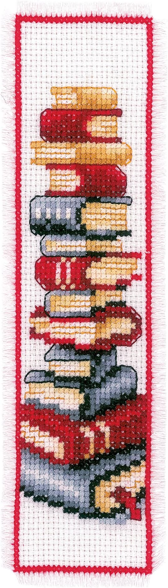 DMC Great Wave Bookmark Cross Stitch Kit, Includes Aida Fabric, Threads And Needle - View #6