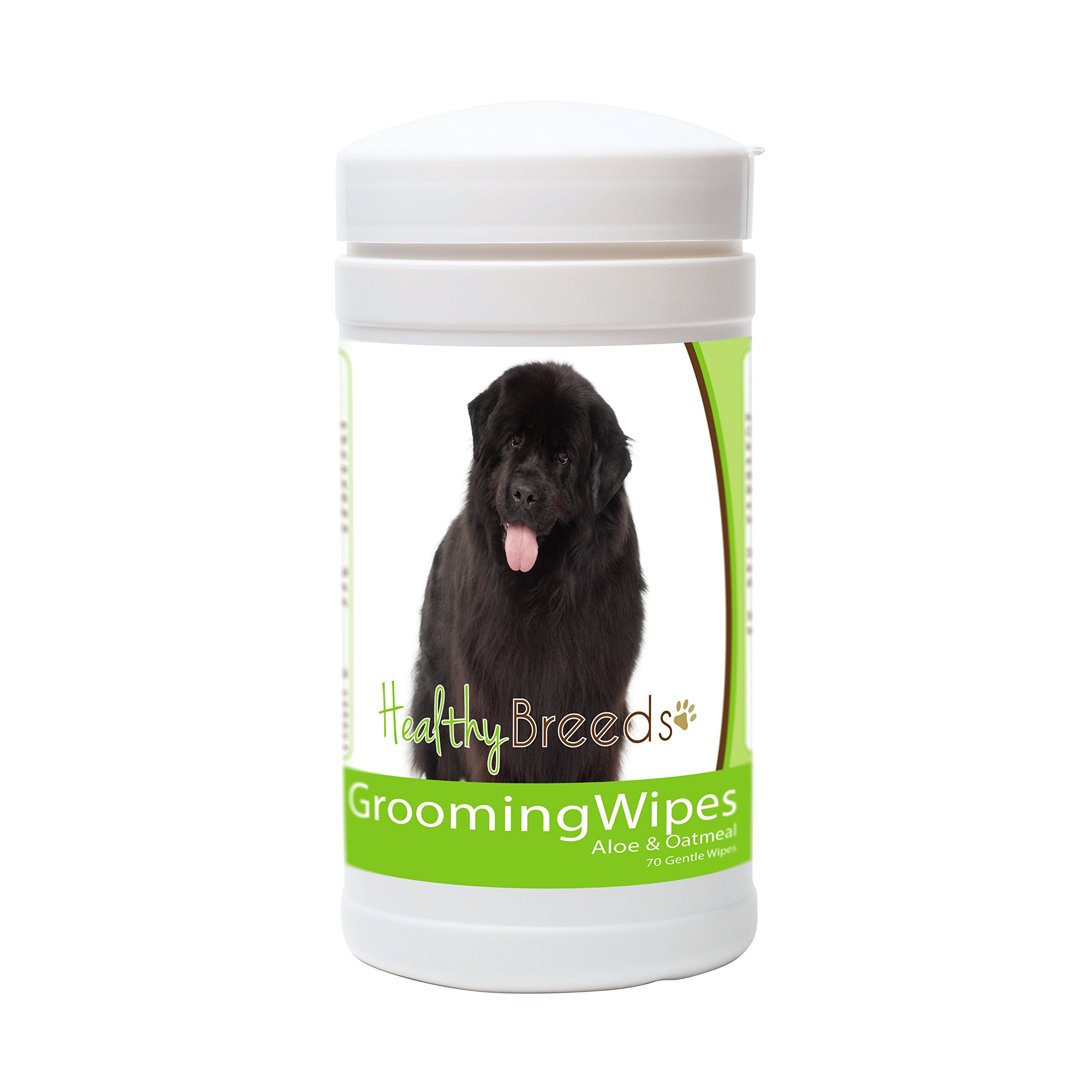 Healthy Breeds Newfoundland Grooming Wipes 70 Count