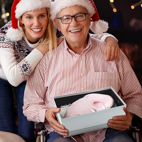 Miniatura 5 de Jiuguva 3 piezas de regalos de elefante blanco incluyen calcetines de pata de animal paquete de vientre delantal para la parrilla para Navidad