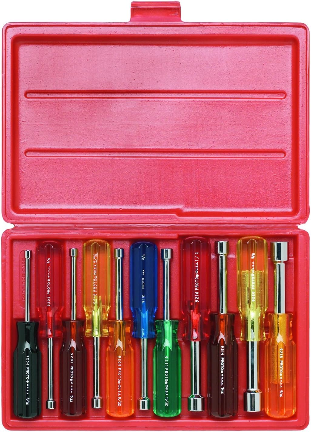 Stanley Proto J9200DB Proto 11Piece Fractional Nut Driver