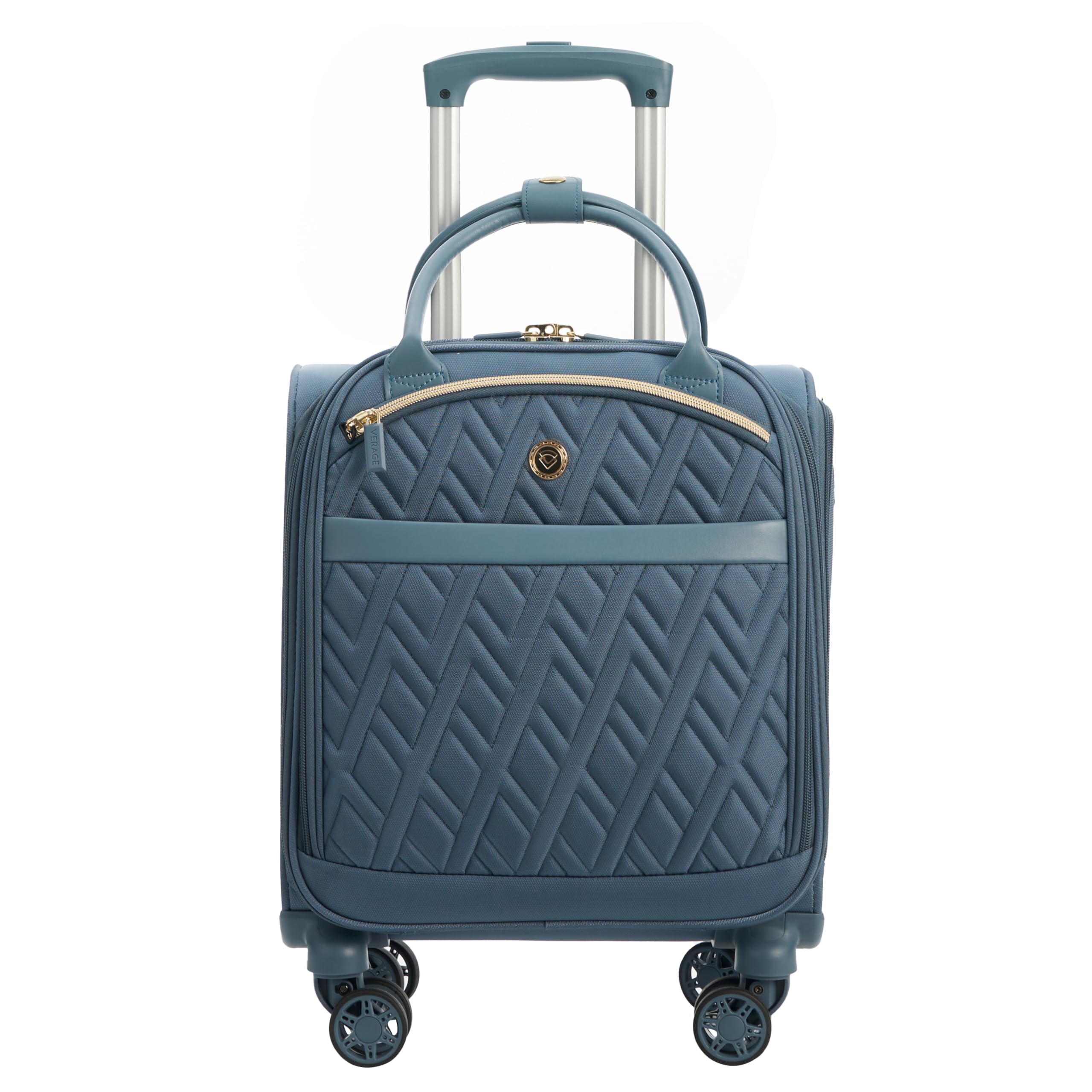 verage Underseat Carry On Luggage with Spinner Wheels, HAZE BLUE, Women's Underseat, Women's Underseat Carry on Luggage With Spinner Wheels-picture-39