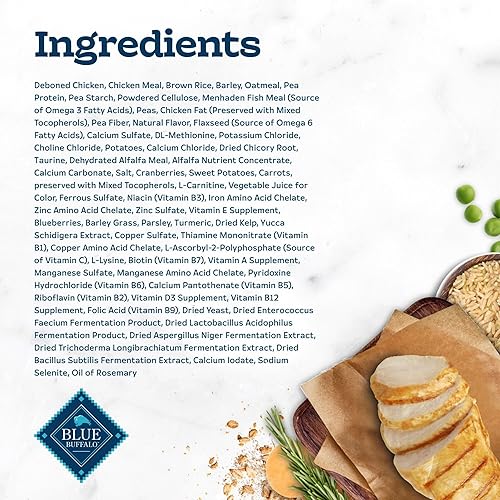 Miniatura 5 de Blue Buffalo Alimento seco natural para gatos, para control de peso, pollo, bolsa de 1.36 kilos