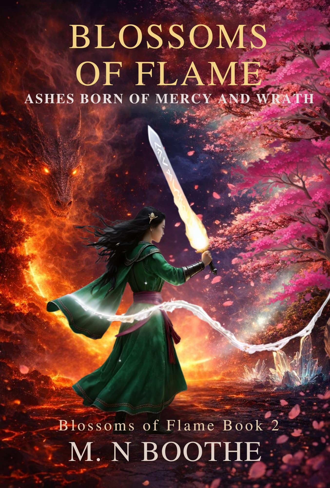 Ashes Born of Mercy and Wrath (Blossoms of Flame Book 2)