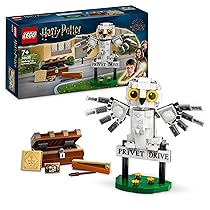 LEGO Harry Potter Edvige al Numero 4 di Privet Drive, Gioco di Fantasia per Bambini e Bambine da 7 Anni, Modellino da Costruire della Civetta delle Nevi, Piccola Idea Regalo dal Wizarding World 76425